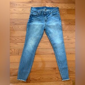 Kut from the Kloth Denim Blue Skinny Ankle Size 10